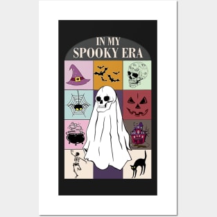 In My Spooky Era Spooky Season Funny Ghost Retro Halloween Posters and Art